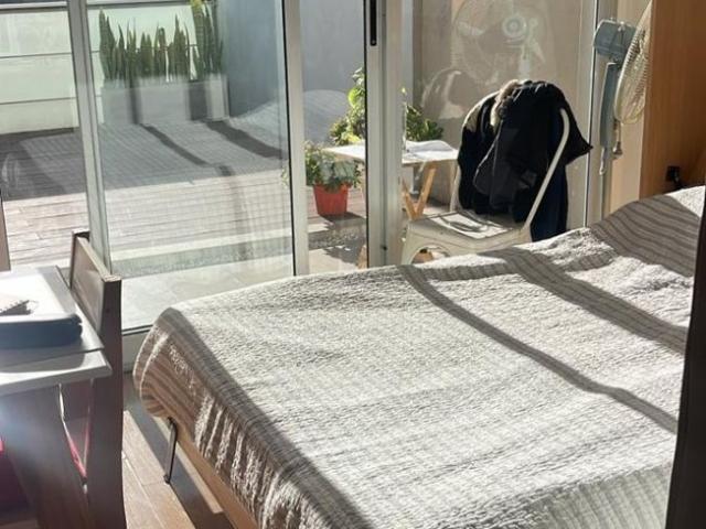 Alquiler de departamento mono ambiente en palermo con balcón y amenities muy luminoso