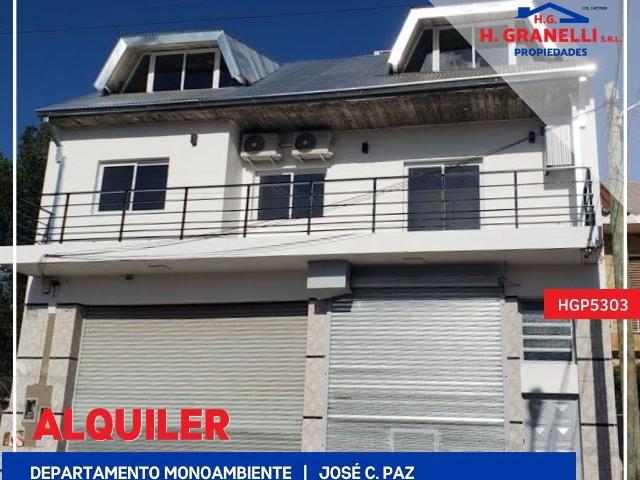 Alquiler de espectacular Departamento 1 ambiente en José C Paz José C Paz