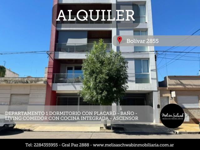 Alquiler de espectacular Departamento 2 ambientes en Olavarría Olavarría