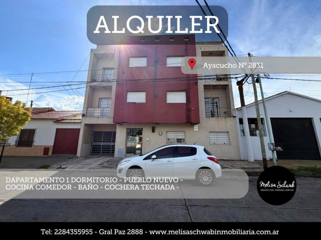 Alquiler de espectacular Departamento 2 ambientes en Olavarría Olavarría