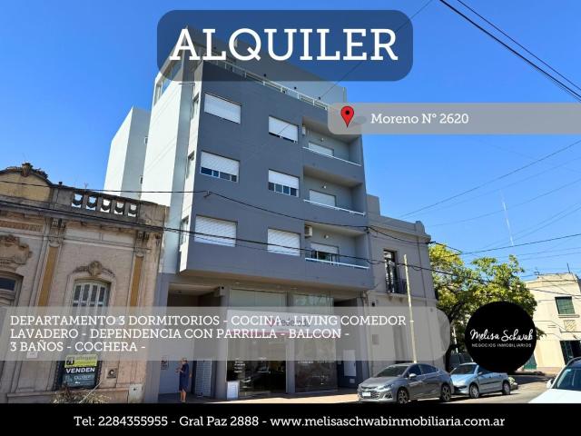 Alquiler de espectacular Departamento 1 ambiente en Olavarría Olavarría