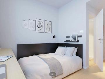Estudio en alquiler en Pamplona - Cocina equipada