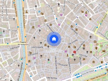 Palmeral de las Sorpresas, Casco Antiguo de Málaga, Málaga, Málaga, Andalucía, Andalucía