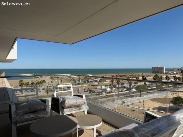 Alquiler de este lujoso y exclusivo Apartamento en Málaga Towers con Vistas al Mar y Servicios de Lu