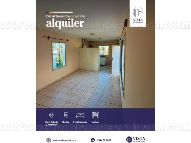 Alquiler Depto Zona Cabaña 2 Habitaciones 1 Baño