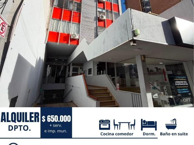 ALQUILER DEPARTAMENTO 1 dorm Barrio Centro