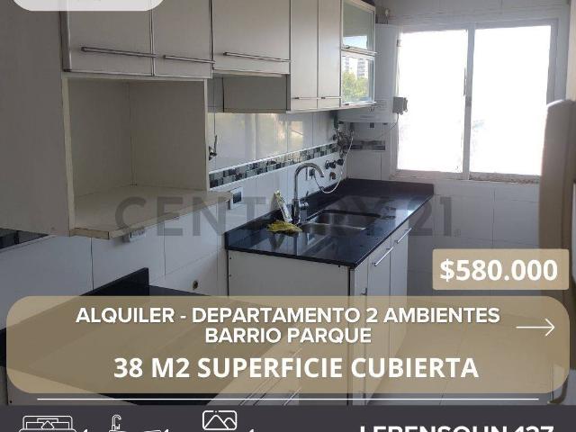 ALQUILER DEPARTAMENTO 2 AMBIENTES BERNAL BARRIO PARQUE