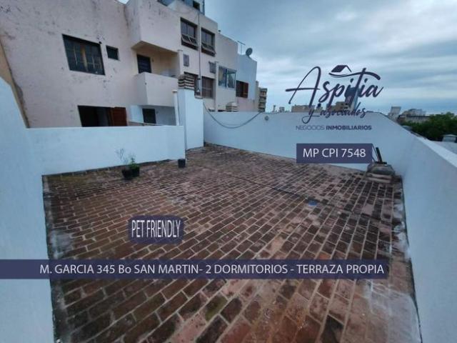 ALQUILER Departamento 2 dormitorios en Barrio San Martín