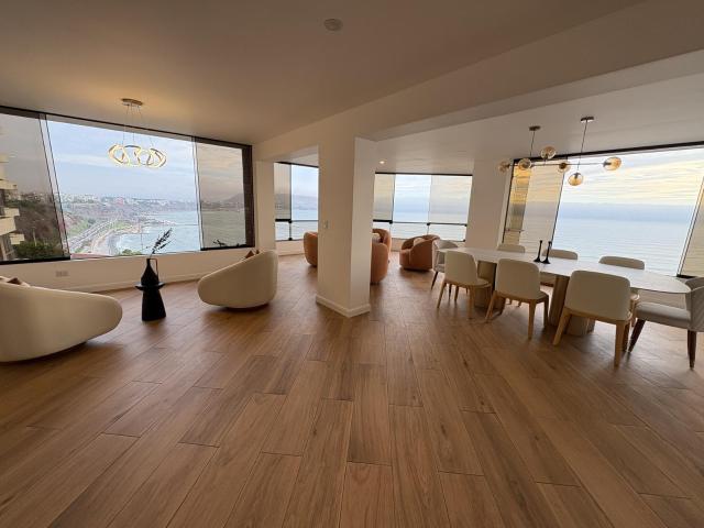 ALQUILER DEPARTAMENTO AMOBLADO FRENTE AL MAR MALECON MIRAFLORES