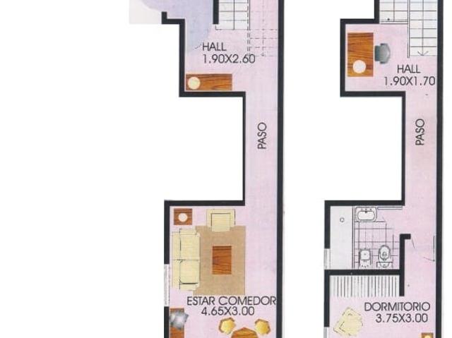 Alquiler Derqui 79 Duplex un 1 Dormitorio
