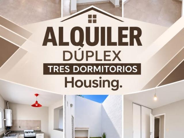 ALQUILER DUPLEX 3 DORM. Housing B. RESID. VELEZ SARSFIELD