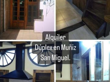 Alquiler Duplex en Muñiz
