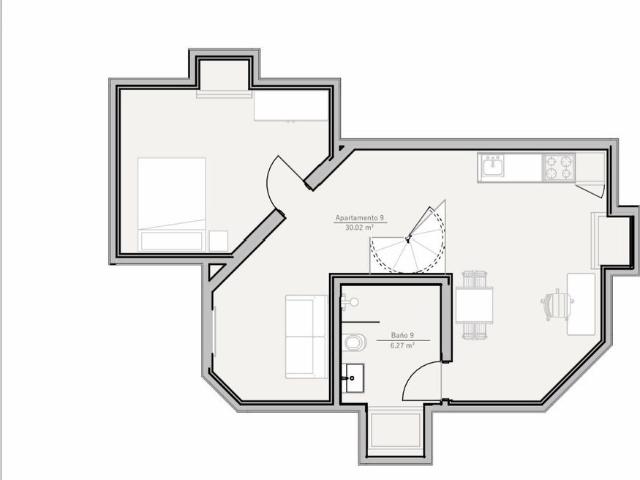 Alquiler Estudio en Urbanización El Bosque, Villaviciosa De Odón