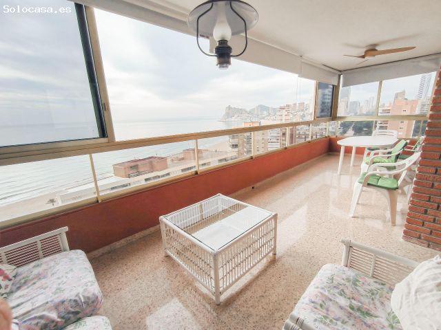 Alquiler gran piso de 3 dorm. en primera línea de Poniente www.inmobiliarialesdunes.com