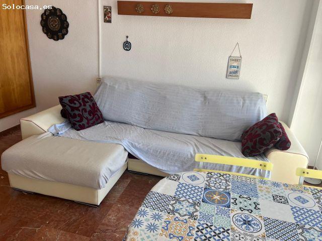 Alquiler larga temporada invierno,oct jun con de 2 dormitorios en Benidorm primera linea mar,soleado