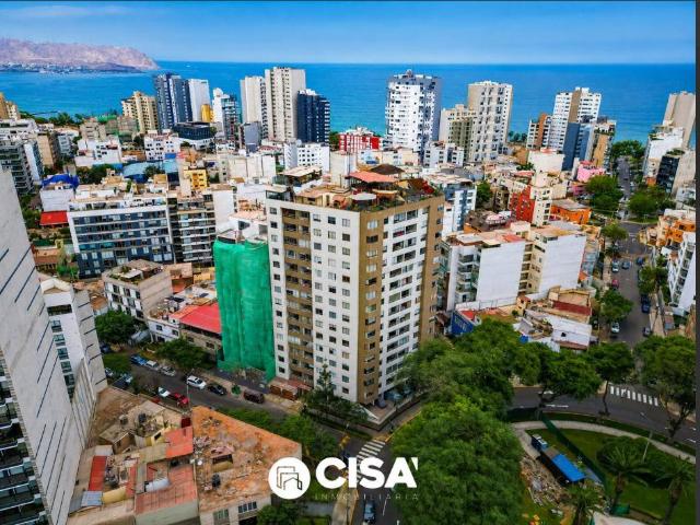 ALQUILER MIRAFLORES |US$ 850 | VISTA AL MAR SEMI AMOBLADO COCHERA