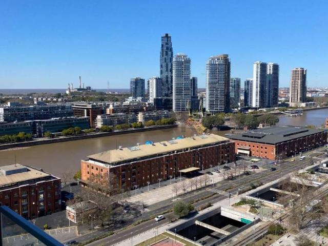 Alquiler Temporal Monoambiente Quartier del Bajo Puerto Madero Piso 22 Amenities de lujo