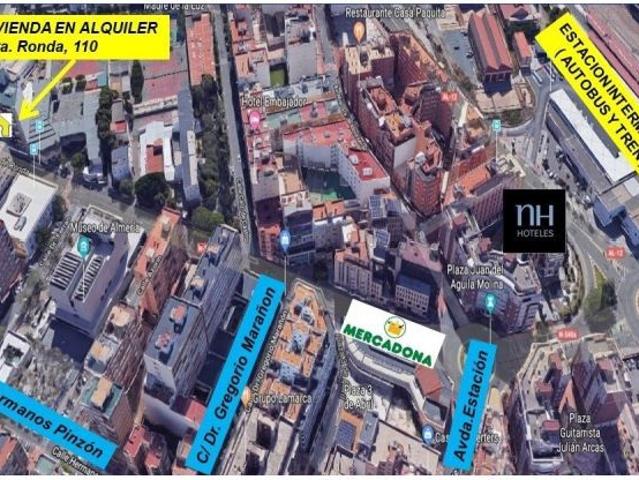 ALQUILER PARA ESTUDIANTES! 2 HABITACIONES DISPONIBLES CON LLAVE, EN ALMERIA CAPITAL, ZONA CENTRO EST