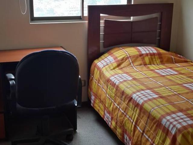 Alquilo acogedor departamento $500.00 dólares amoblado. Piso 19!