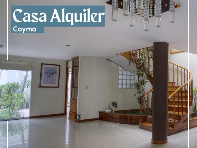 Alquilo Casa Cayma Z.residencial Arequipa