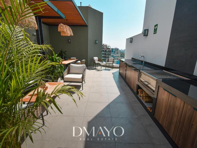 ALQUILO DEPARTAMENTO DE 1 DORMITORIO CON AREAS COMUNES EN LINCE LIMITE CON SAN ISIDRO