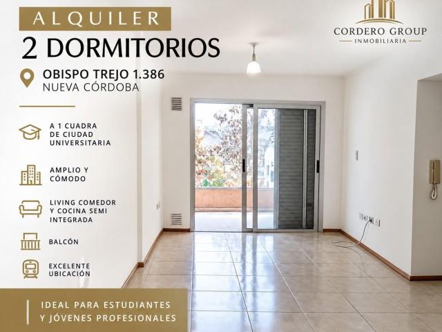 ALQUILO DEPTO. Obispo Trejo 1386 Nueva Córdoba