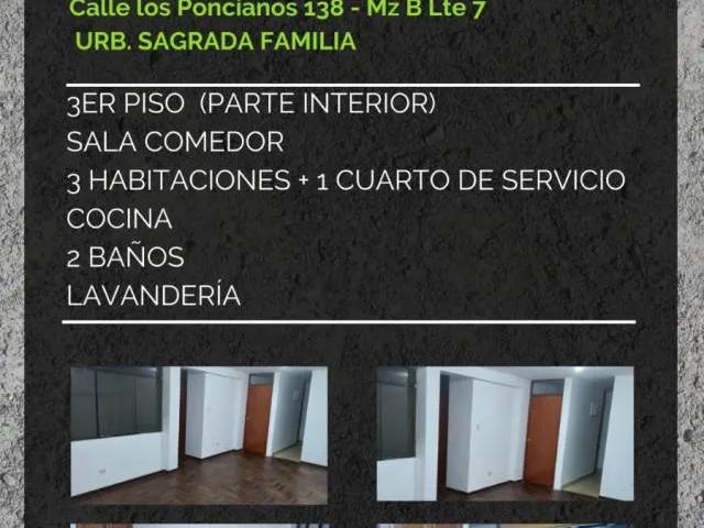 ALQUILO DEPTS EN BELLAVISTA