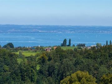 Als Privatresidenz, Kanzlei oder Klinik Jugendstil Stadtvilla mit grossem Park und Seesicht