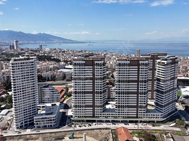Alsancak Evora İzmir'de Deniz Manzaralı Kiralık 3+1 160 M Daire
