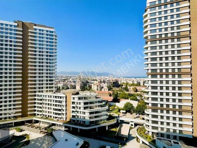 Alsancak Evora Sitesi İzmir Deniz Manzaralı Kiralık 3+1 Daire