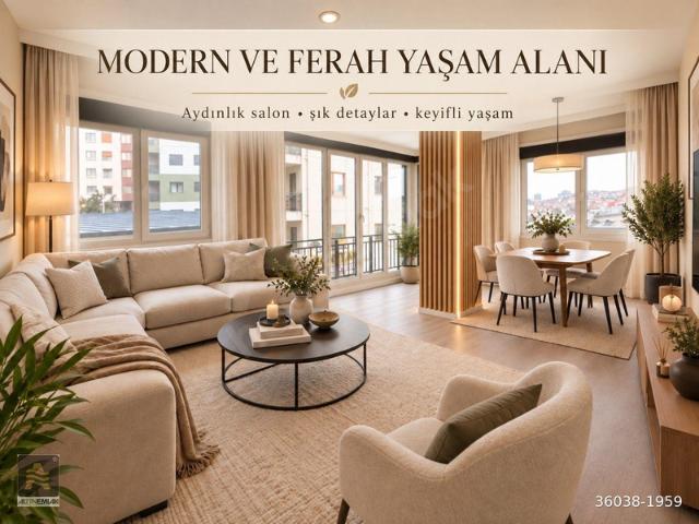Altın Emlak'dan Dikilitaş'ın en güzel binasında satılık 2+1