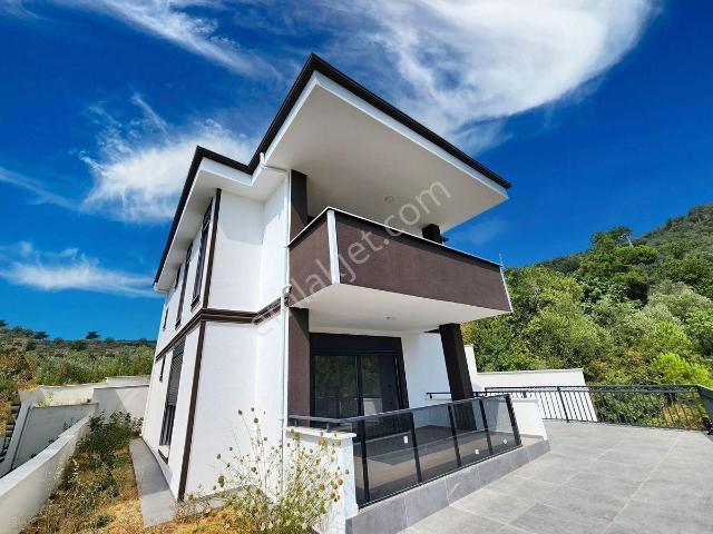 Altınoluk Satılık Tam Müstakil Sıfır 4+1 Lüks Villa | Panoramik Deniz Manzaralı