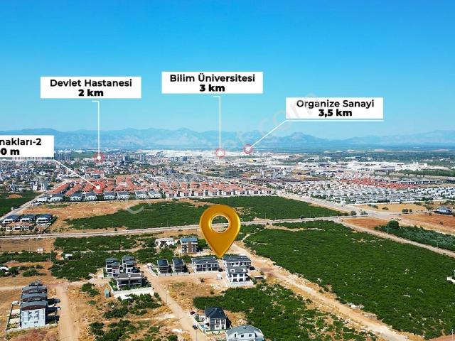 Altınkale'de Satılık Sıfır Müstakil Havuzlu Lüks Villa