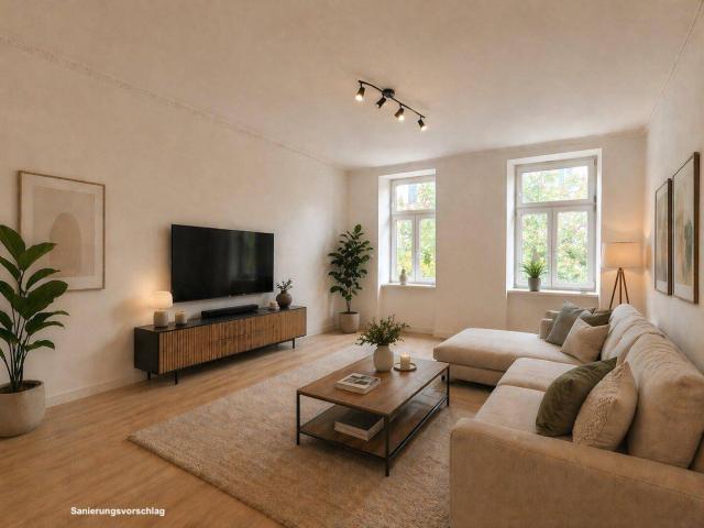 ALT. SCHÖN. MACH WAS DRAUS. 3 Zimmer möglich ca. 52 m² Balkon möglich