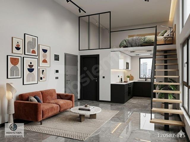 ALTAYÇEŞME'DE METRO'YA ÇOK YAKIN SIFIR PRESTİJLİ YAPIDA LOFT 1+1
