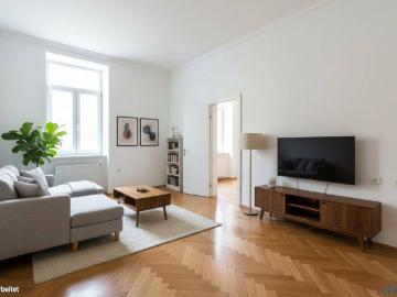 ALTBAU IN HOFLAGE mit GRÜNBLICK | Sanierungsbedürftig | Balkon Option | Nähe Einsiedlerpark, U4 Margaretengürtel, künftiger U2 Station Reinprechtsdorfer Straße