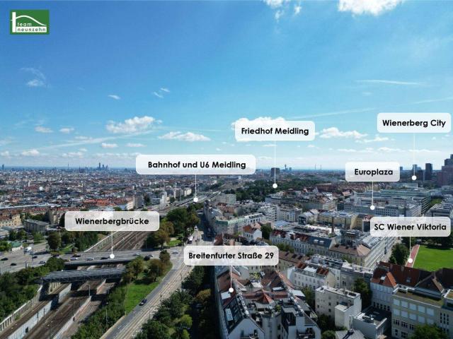 Altbau Juwel mit bester Anbindung beim Bahnhof Meidling zum Anlegerpreis!
