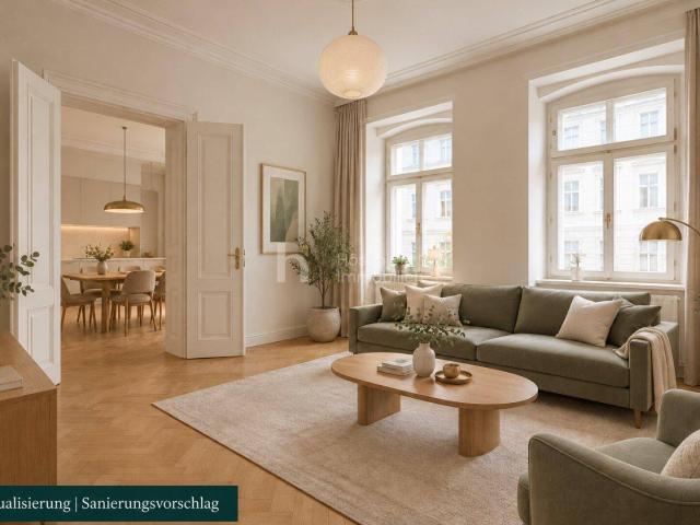Altbau neu denken | ca. 199,29 m² für Ihre Wohnideen in der Leopoldstadt