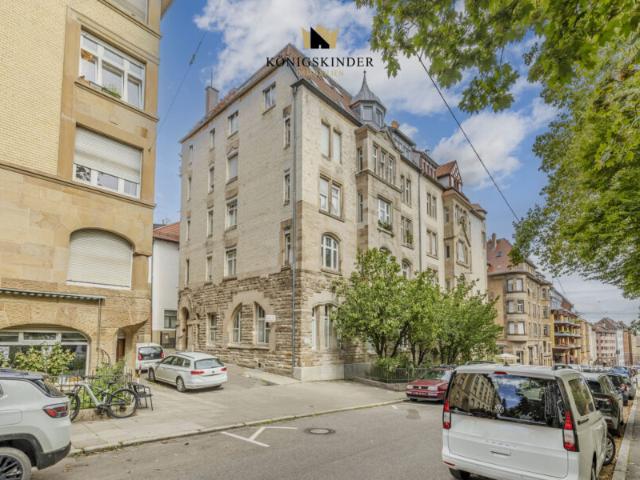 Altbaucharme im Stuttgarter Westen – Helle 2 Zimmer Wohnung mit Balkon