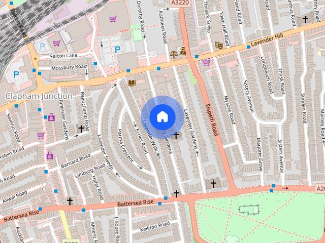 Altenburg Gardens, Clapham Junction, London, SW11