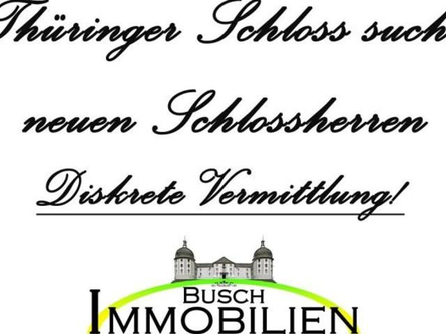 ältestes Wasserschloss im Landkreis Altenburg sucht neuen Schlossherrn