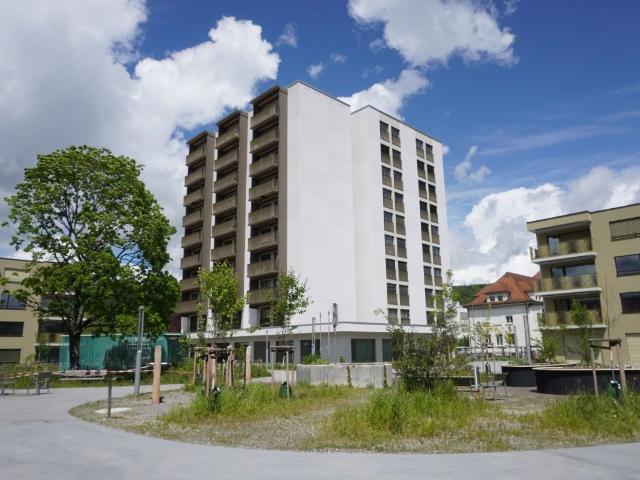 Alterswohnungen: Hindernisfreie 1 Zimmer Wohnung beim Gesundheitszentrum Brugg