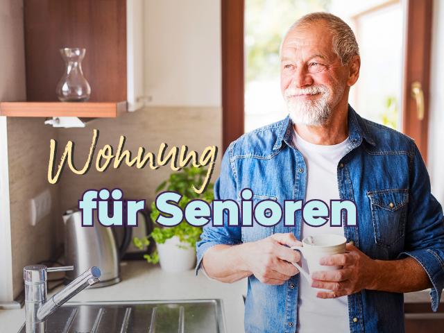 altersgerechte 1 Raum Wohnung mit Balkon