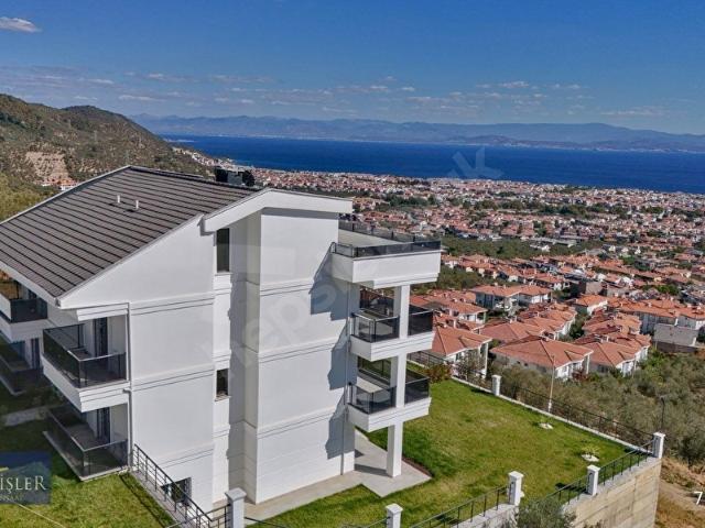 ALTINOLUK'TA FUL DENİZ MANZARALI 2+1 DUBLEKS DAİRE