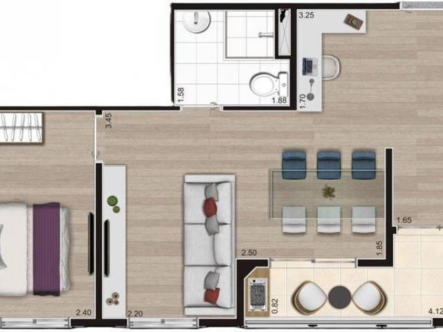 Alto do Jardim Manacá | Construtora Econ | Construção | 43 metros | 02 dormitórios | varanda | 01 va