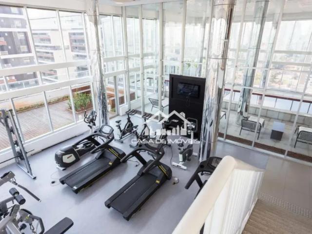 Aluga apartamento mobiliado, com 98m², alto padrão, na Vila Nova Conceição