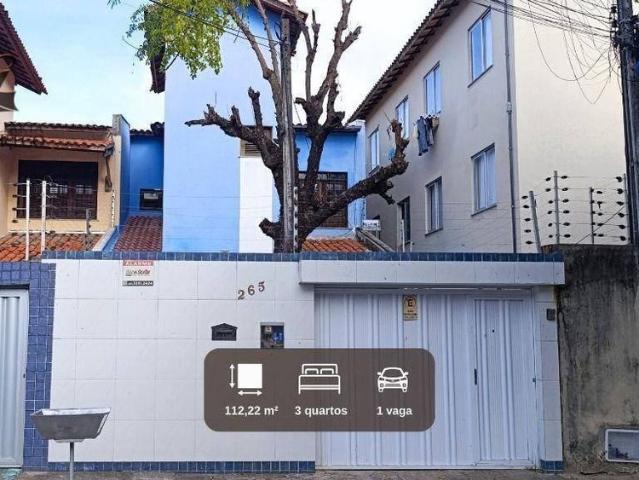 Aluga Casa Duplex Com 3 quartos 2 Suítes, 1 Vaga No Luciano Cavalcante