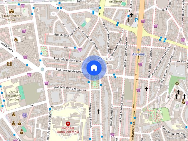 Aluga se apartamento T1+1 no centro de Lisboa