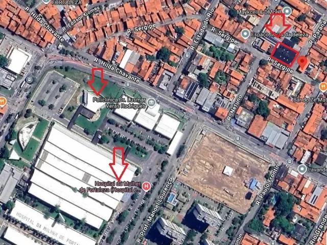 Aluga se prédio comercial de esquina próximo ao hospital da mulher