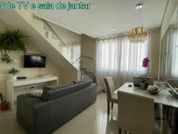 Aluga se quarto com banheiro em cobertura duplex mobiliada n